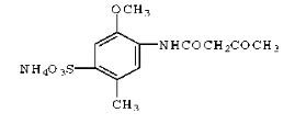 N-Acetoacet Cresidine Sulfonic Acid Sodium Salt